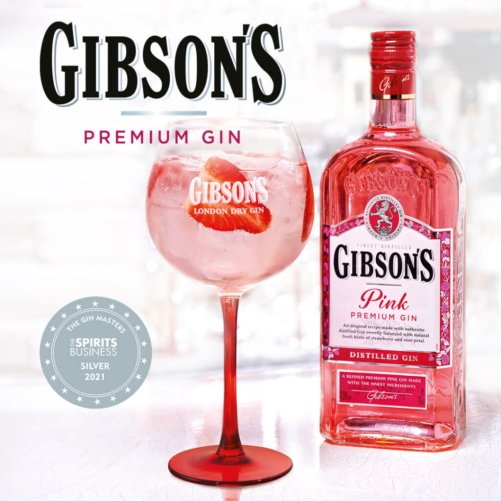 Gibson’s Pink Gin