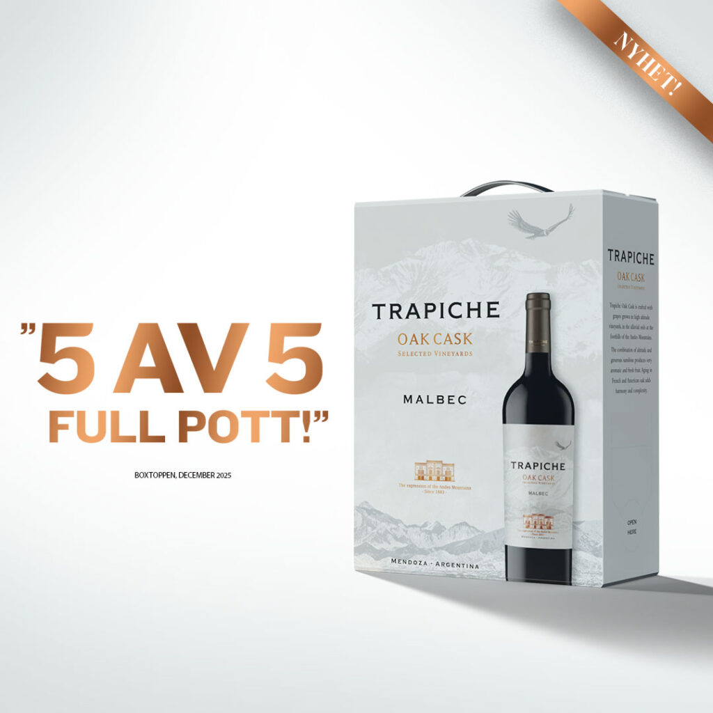 Trapiche Malbec Oak Cask – Allt om Vin